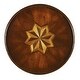 preview thumbnail 2 of 1, Handmade Round Cherry Finish Accent Table