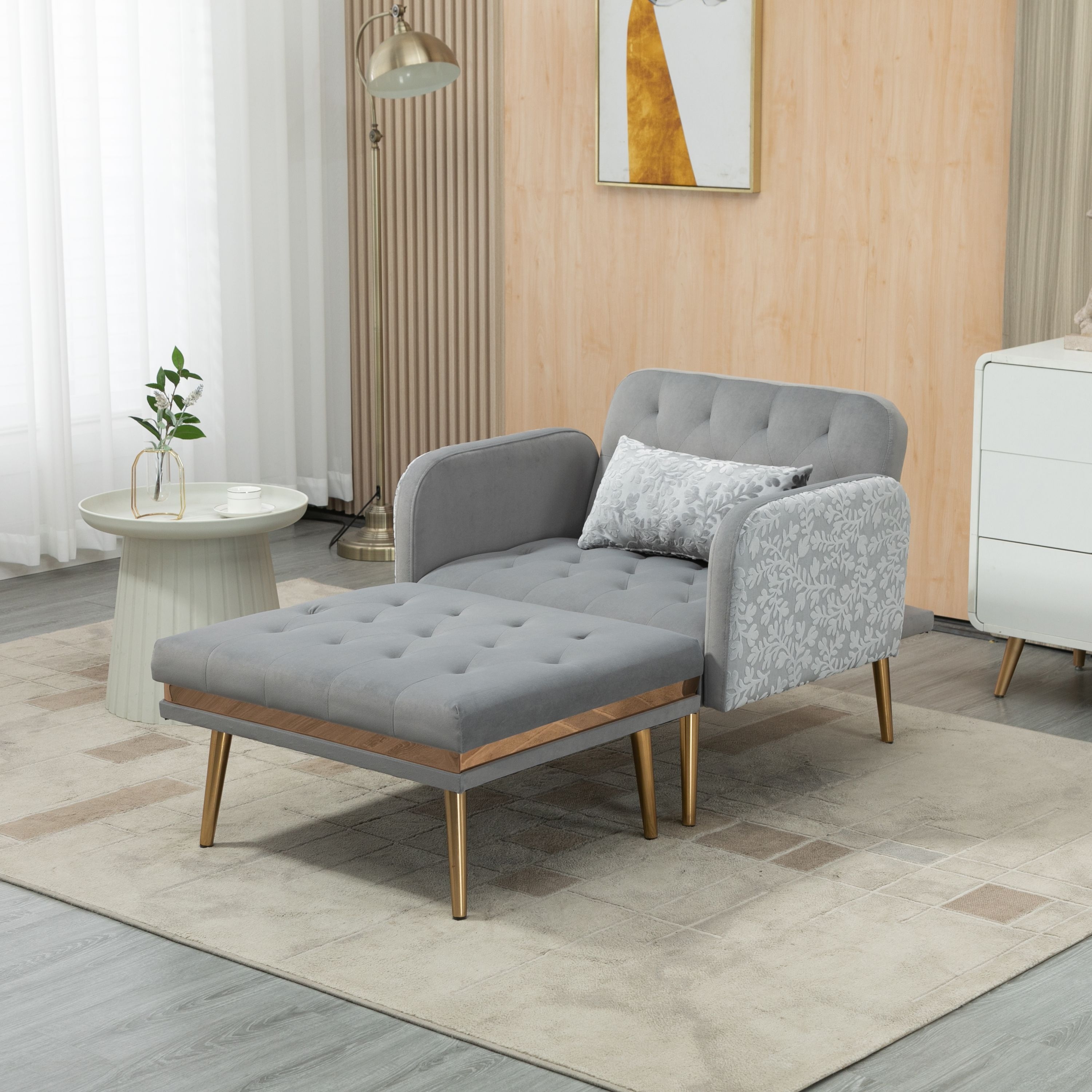 Two arm store chaise lounge