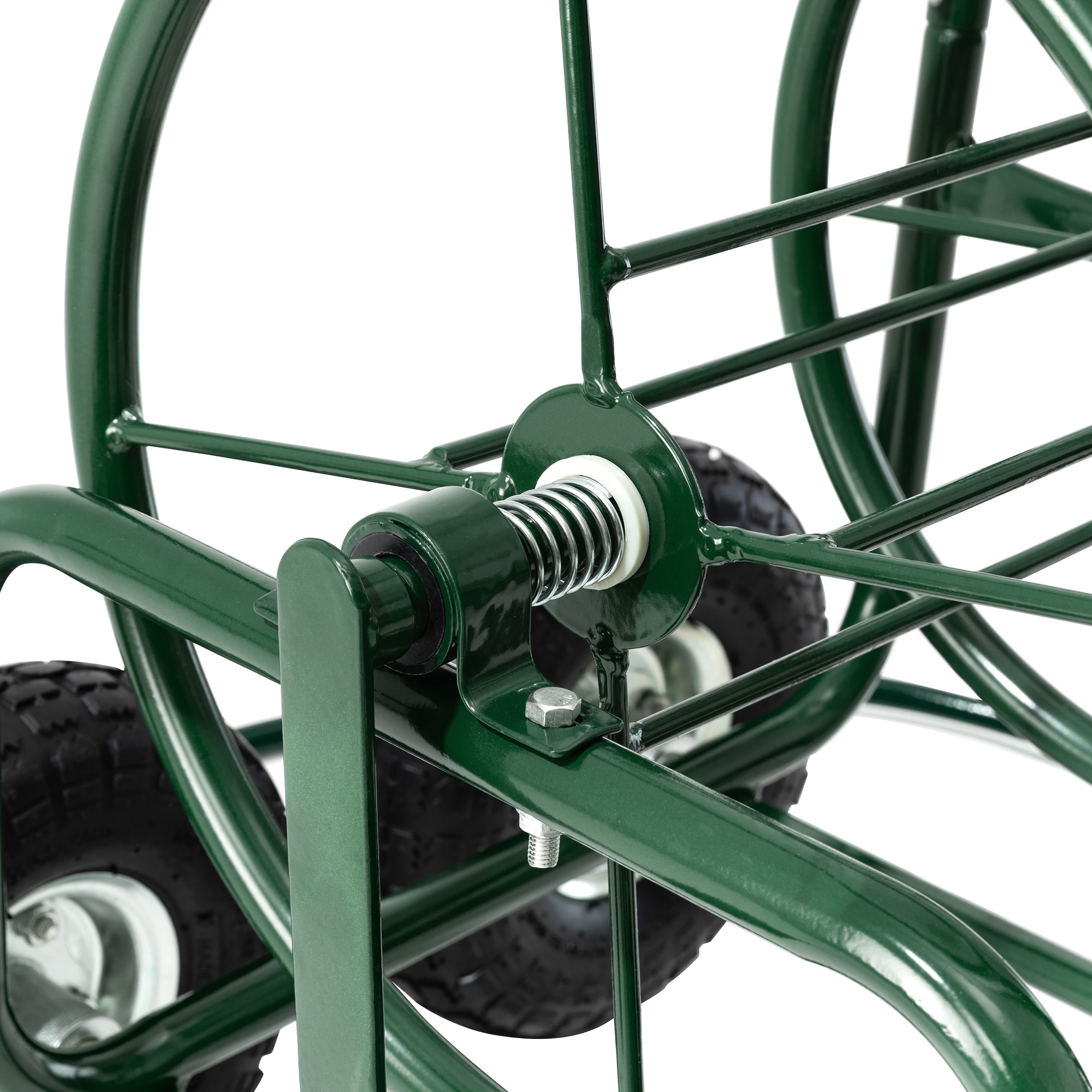 Glitzhome 34.5H Green Cleaning Utility Wagon Garden Hose Reel Cart - On  Sale - Bed Bath & Beyond - 33999858