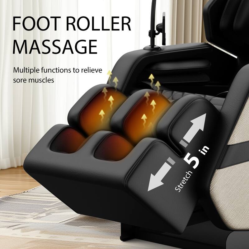 Massage Chair Recliner with Zero Gravity with Full Body Air Pressure