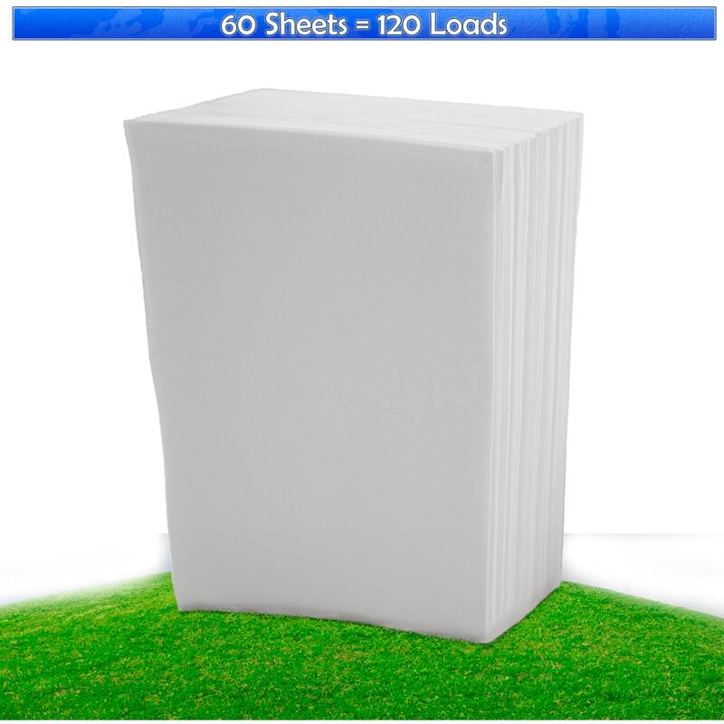 Laundry Detergent Sheets Eco Hypoallergenic & Enzyme Washer Sheets Powerful Stain Removal