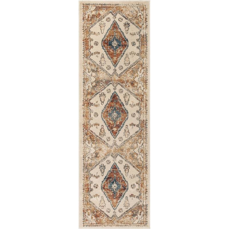 Well Woven Tikal Aliz Vintage Medallion Area Rug