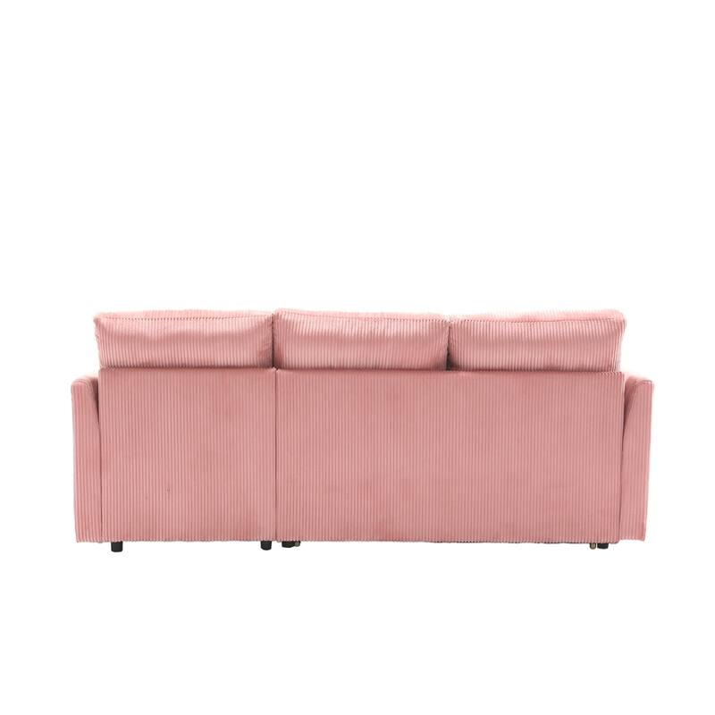 Modular Sectional Sofa L Shaped Modular Couch with Reversible Chaise