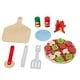preview thumbnail 11 of 9, Teamson Kids My Little Helper Pizza Oven, Rolling Wooden Kids Play Kitchen & Pretend Cooking Set, 24 pcs Accessories