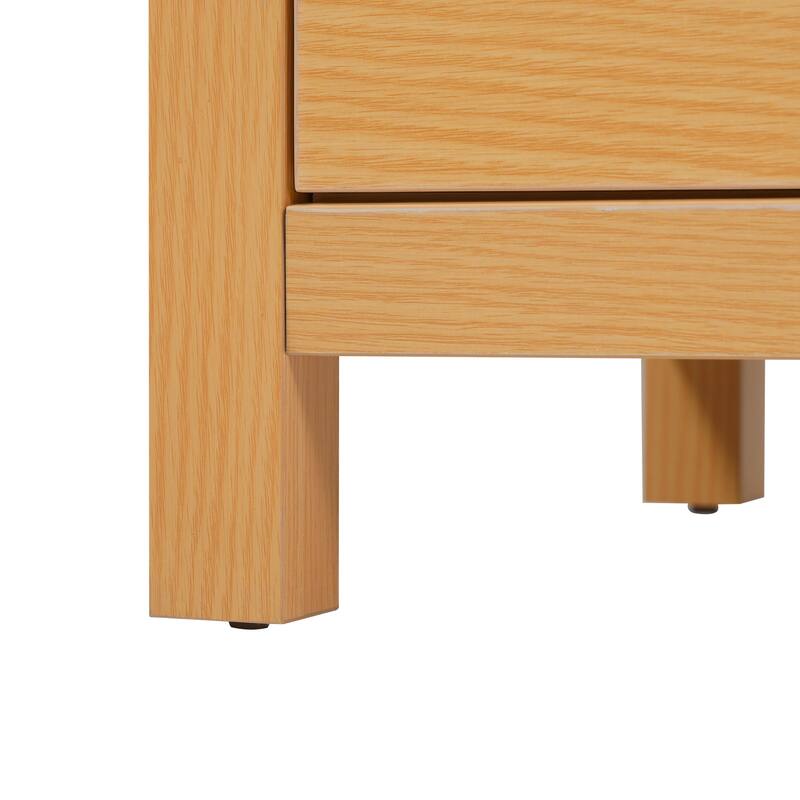 59.3" Double Sink Bathroom Vanity, Solid Wood Frame Vanity Cabinet, Double SMC Resin Sink - 59.3 Inch