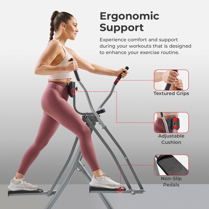 Sunny Health & Fitness Smart Air Walk Trainer - SF-E902SMART