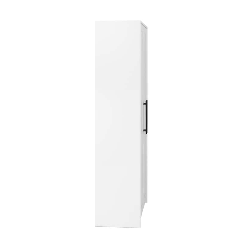 Prepac Elite Premium Home Storage Cabinet with Panel Doors 16" D x 32" W x 72" H - 32 in W x 72 in H x 16 in D