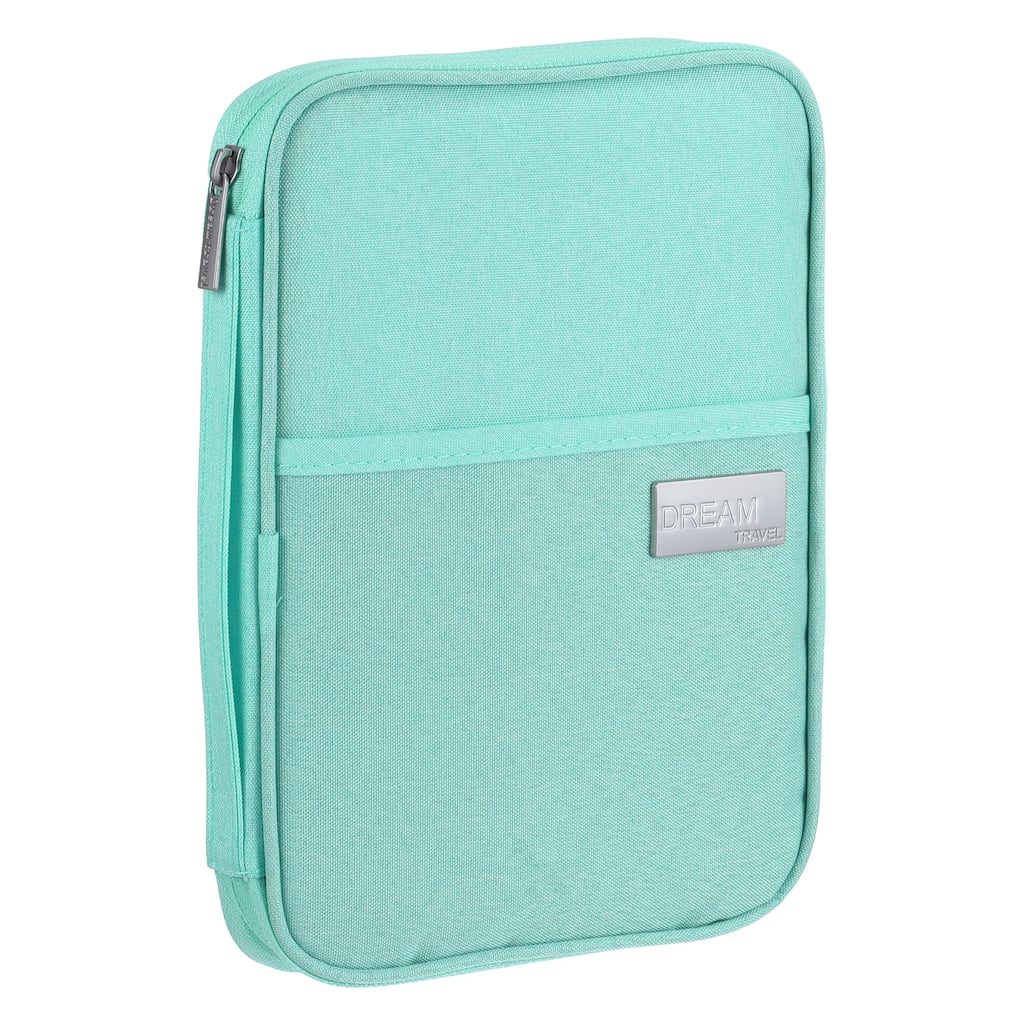 10x7" Multi-Pockets Family Passport Holder Travel Wallet Holder Cover