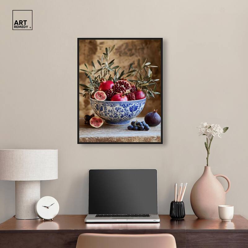 Grape Gathering Canvas by Art Remedy