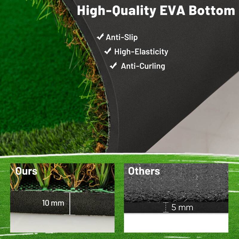 Costway 10 x 3.3/5 FT Golf Putting Green Professional Golf Training