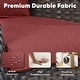 preview thumbnail 43 of 82, Gymojoy 3-Piece Rattan Wicker Rocking Swivel Chair Set with Table