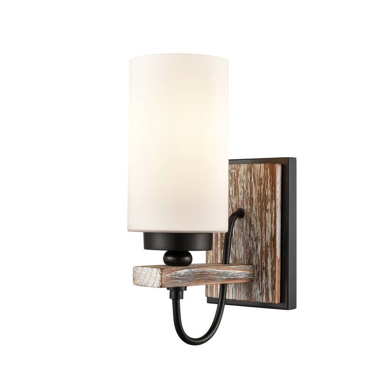 Innovations Lighting 442-1W-11-5 Paladin Sconce Paladin 11" Tall Wall - Matte Black / White