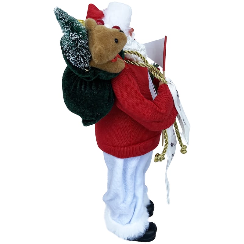 12 Inch University of Wisconsin Proud Santa