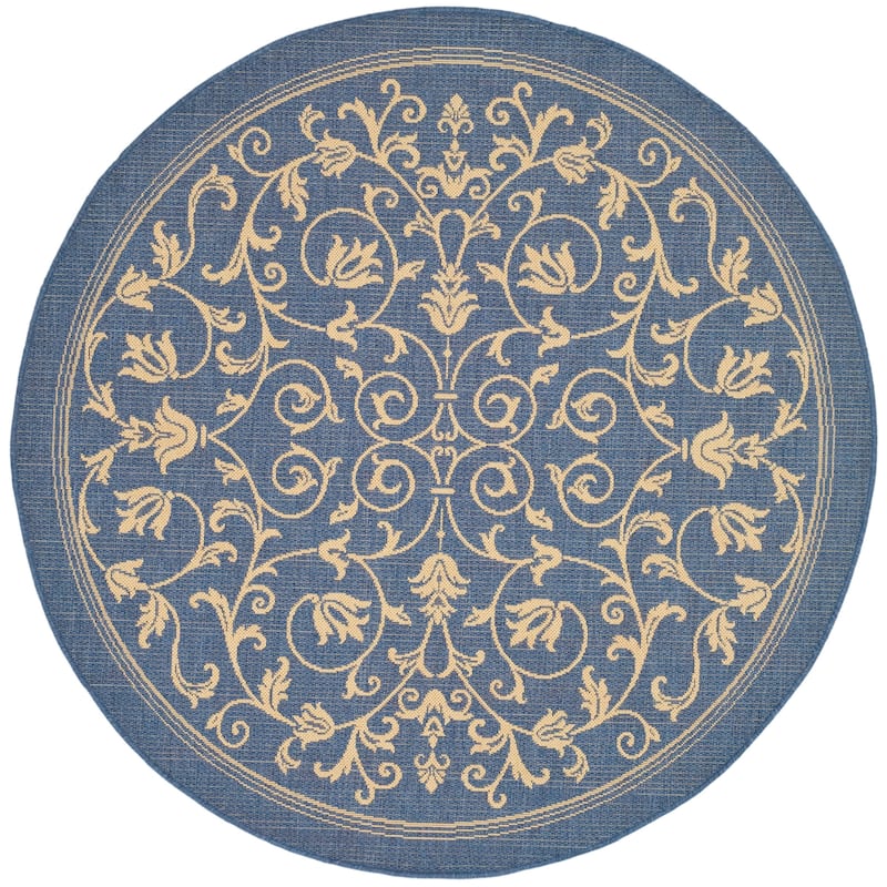 SAFAVIEH Courtyard Clarine Indoor/ Outdoor Waterproof Patio Backyard Rug