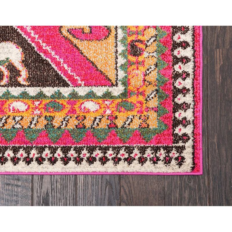 Contemporary Tazetta Collection Area Rug