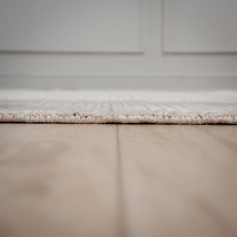 Alora Decor Deluxe Hand Loomed Heathered High/Low Rug