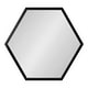 preview thumbnail 11 of 37, Kate and Laurel Laverty Framed Hexagon Wall Mirror