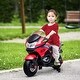 preview thumbnail 5 of 5, Red 12V Kids Motorcycle with Training Wheels, 3.7 MPH, Ages 3-8