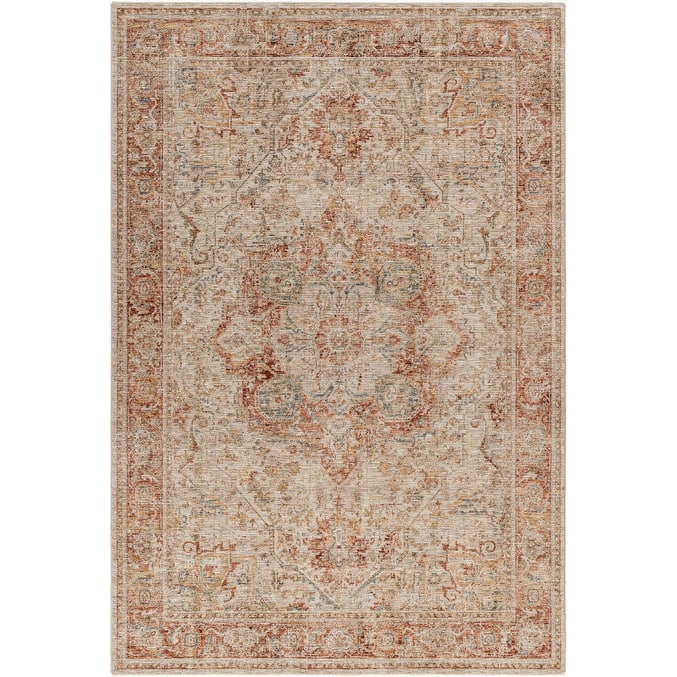 Livabliss Traditional Naila Medallion Area Rug