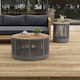 Option Wood Teak Look + Rope Grey + Natural Iron