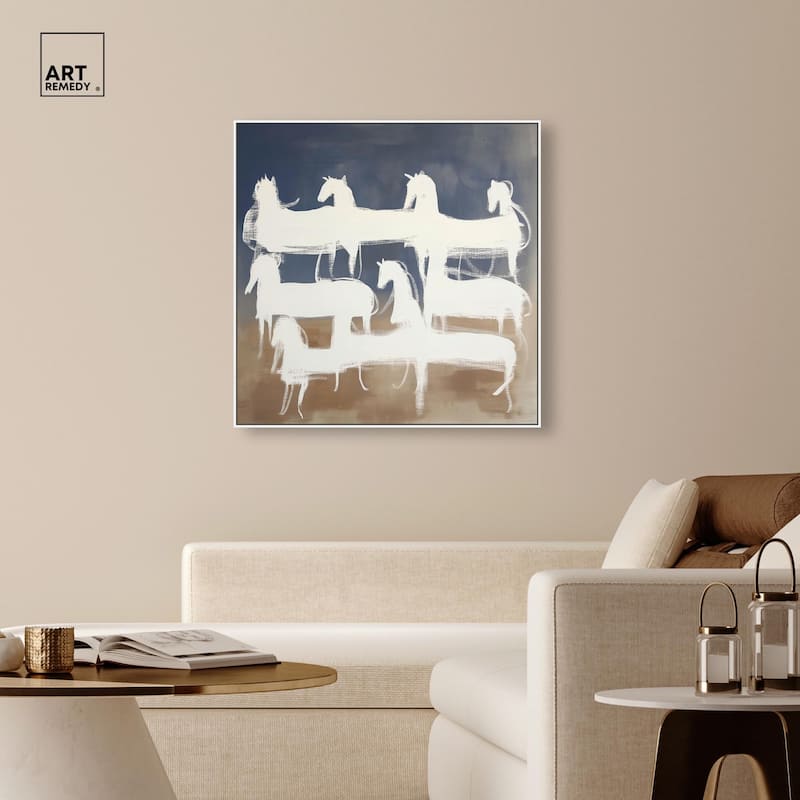 Phantom Herd Canvas by Art Remedy