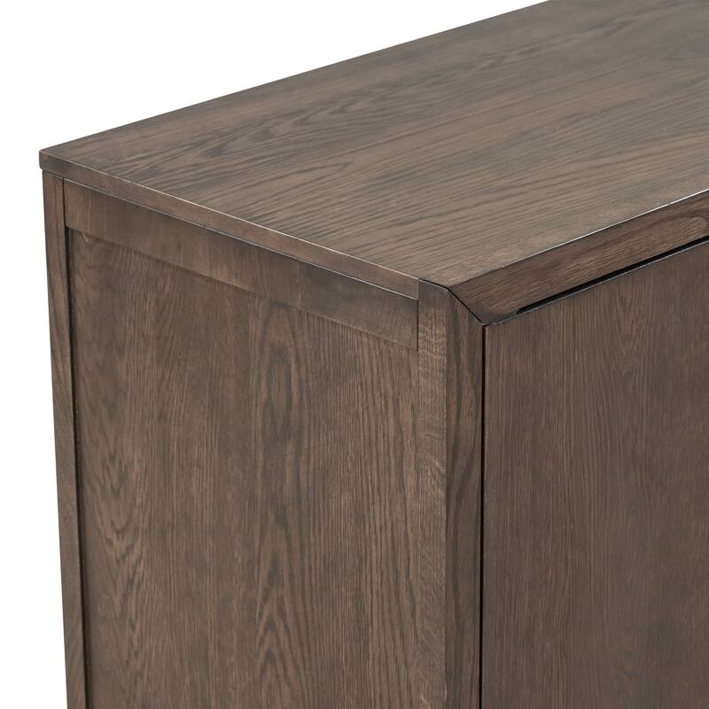 Wooden Storage Sideboard Cabinet with 2 Doors