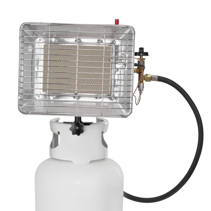 13000 BTU Propane Gas Heater with Stepless Temperature Control - 11.81 x 9.84 x 3.94 inches