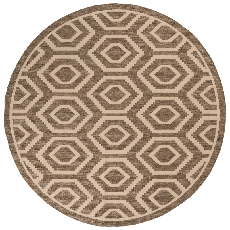 SAFAVIEH Courtyard Carolee Indoor/ Outdoor Patio Backyard Rug