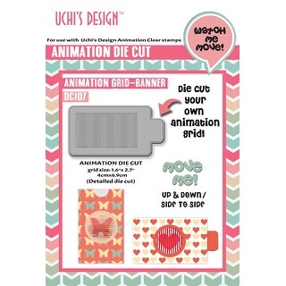 Shop Motions Crafts Die Banner Animation Grid 1 6 X2 7 Free