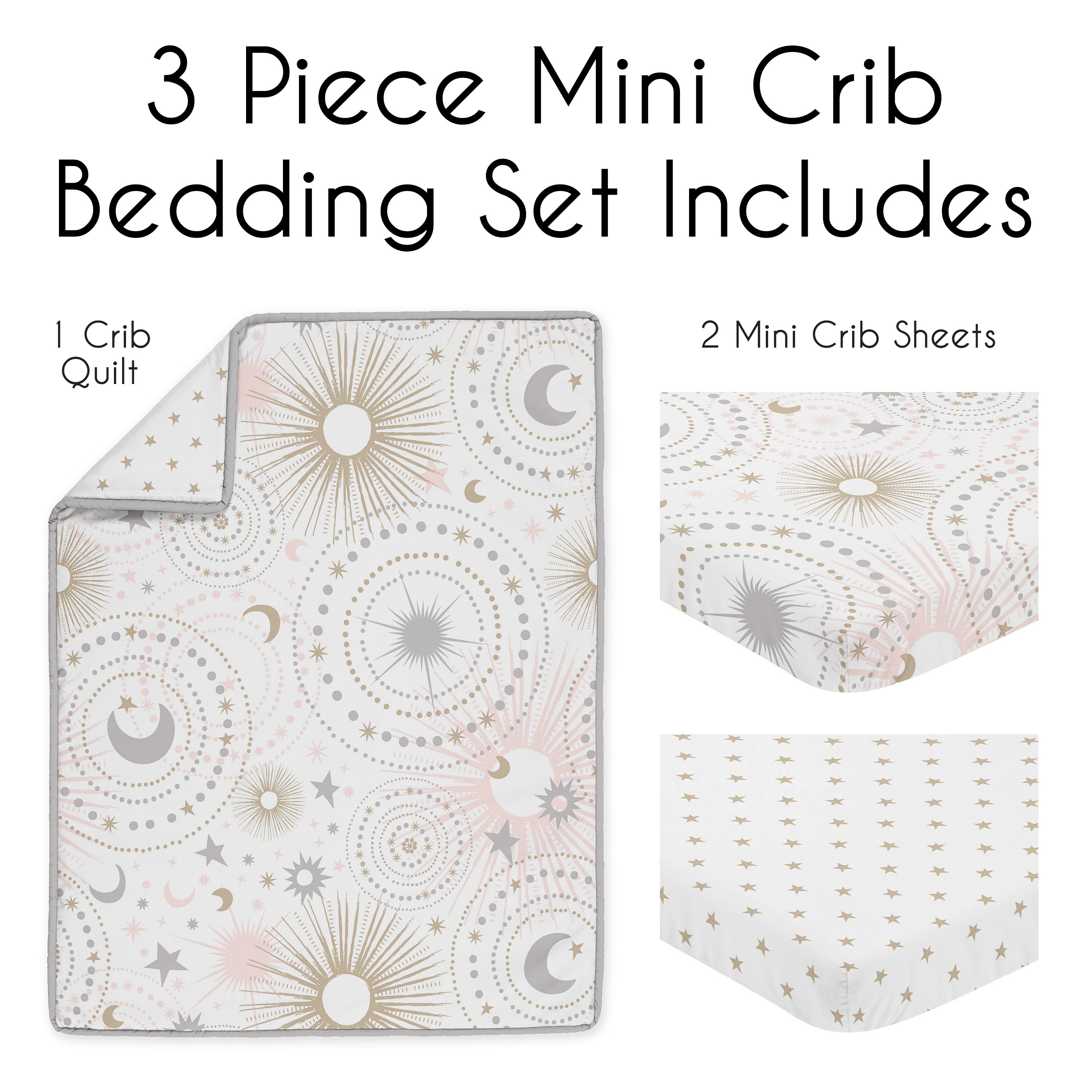 Mini crib set outlet