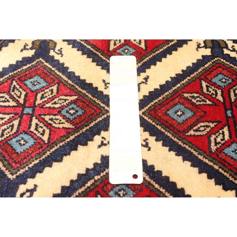 ECARPETGALLERY Hand-knotted Konya Anatolian Cream Wool Rug - 2'4 x 9'1