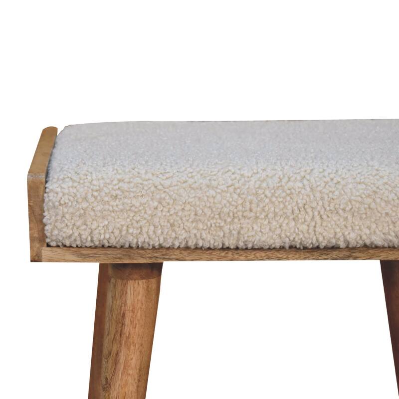 Tray Style and Minimalist Wooden Footstool