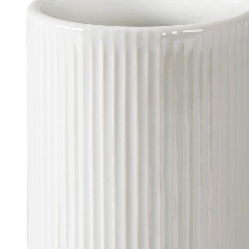 Hotelier Grey Tumbler - White
