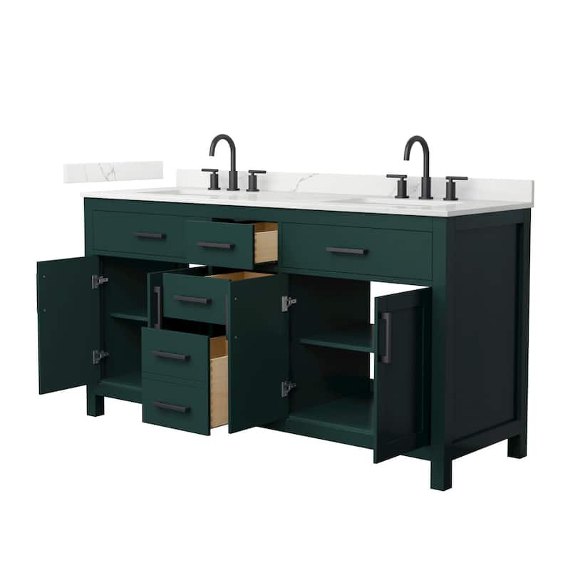 Wyndham Collection WCG2424-66D-QTZ-US3MXX Beckett 66" Free Standing