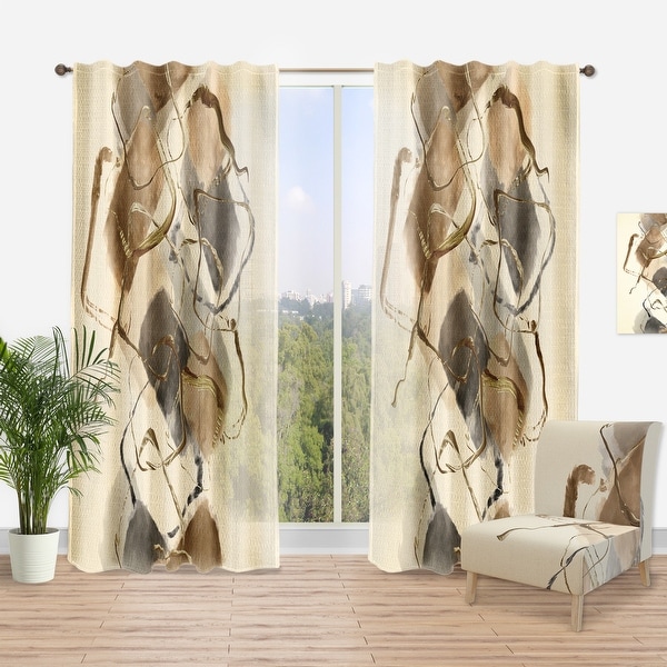 Carbon Loft Hume Modern and Contemporary Curtain Panel. Opens flyout.