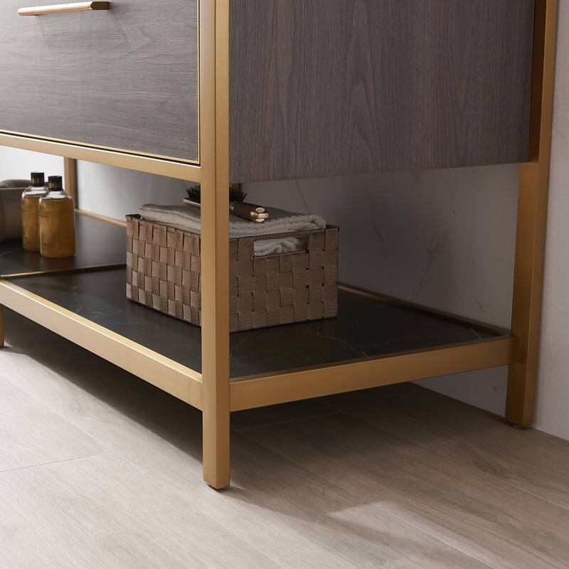 Segovia Bath Vanity with Sintered Stone Top