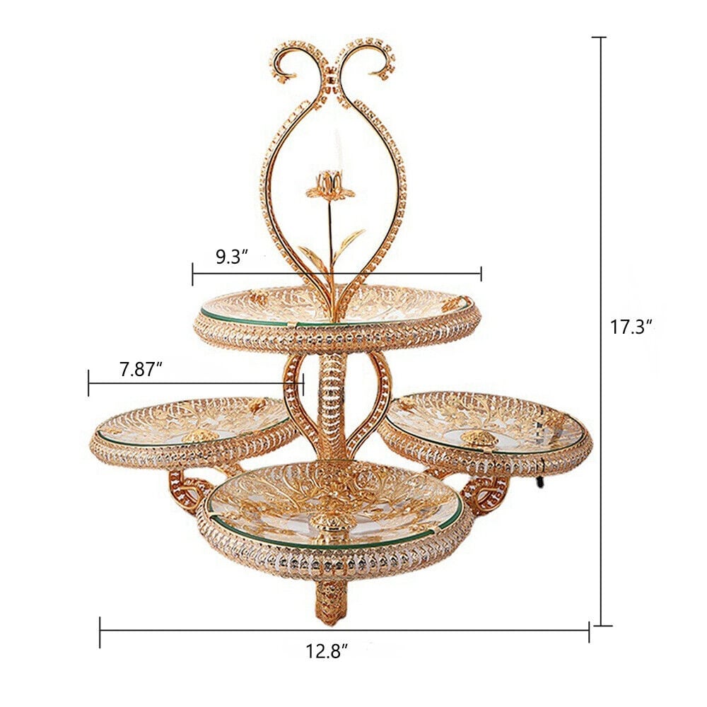 2 Tier Wood Cake Display Stand Food Serving Tray Platters Perfect for Party  Foods Desserts Cakes Cupcakes Cookie Sweets Candy Fruit - China Food  Serving Tray and 3 Tier Cake Stand price |