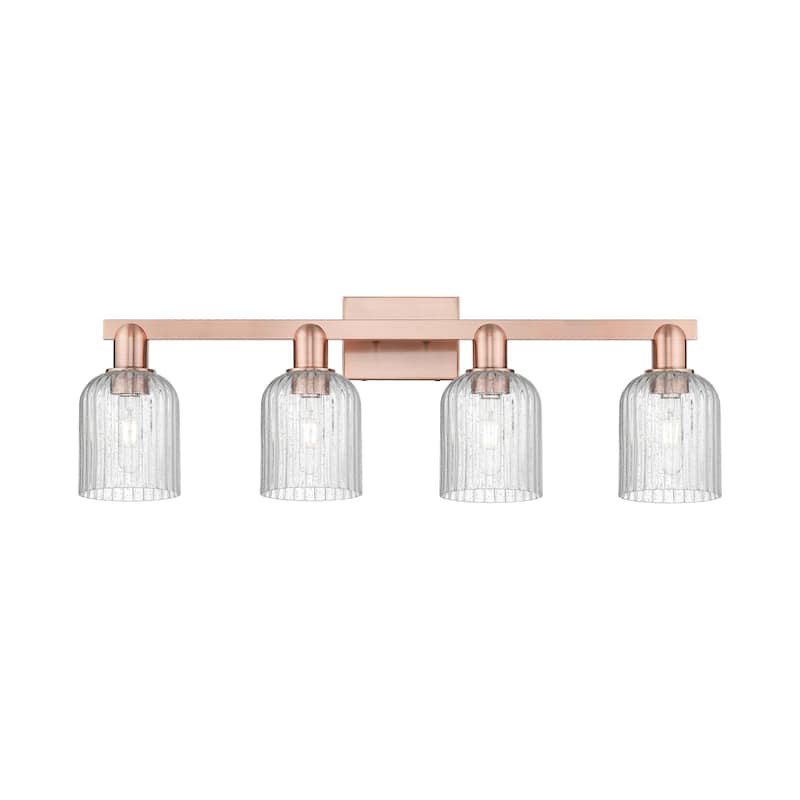 Innovations Lighting Downtown Urban - Bridal Veil - 4 Light 32" Bath Vanity Light