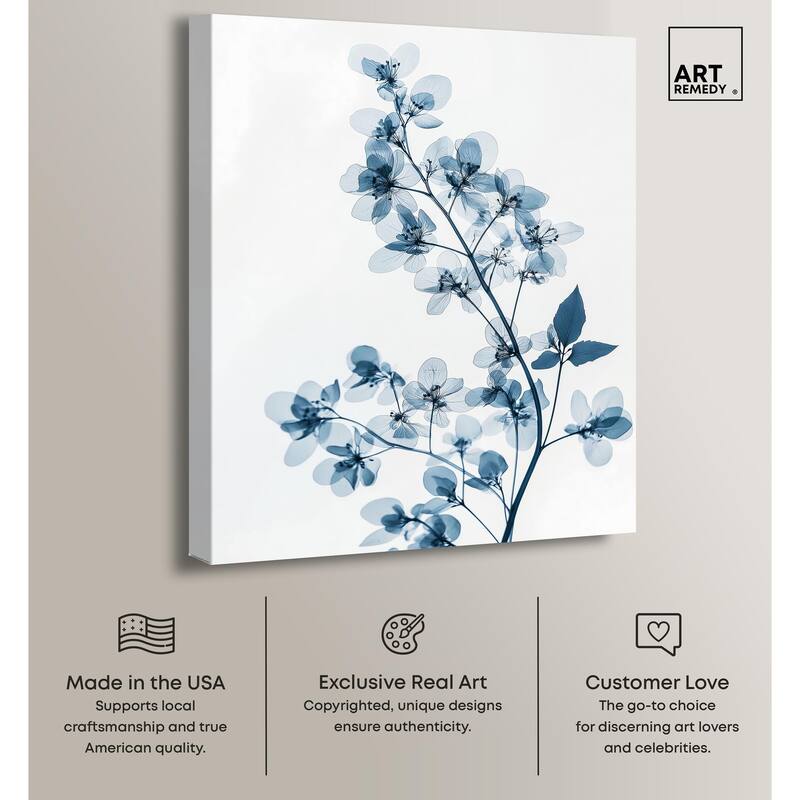 Lucent Bloom II Canvas by Art Remedy, Gallery Wrapped