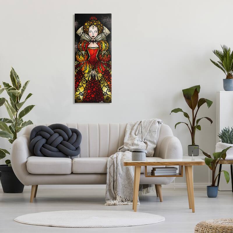 Stupell Royal Elizabeth I Portrait Canvas Wall Art Design By Mandie Manzano