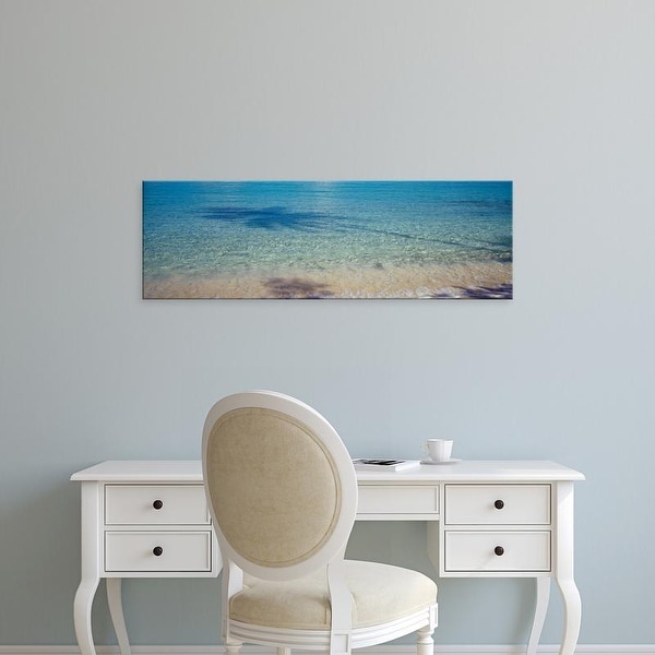Easy Art Prints Panoramic Image 'Hawksnest Bay, Virgin Islands National Park, St. John, US Virgin Islands' Canvas Art