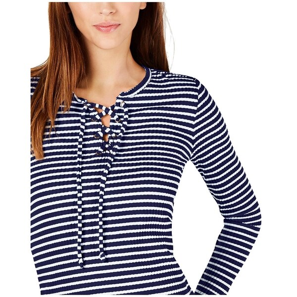 michael kors true navy top