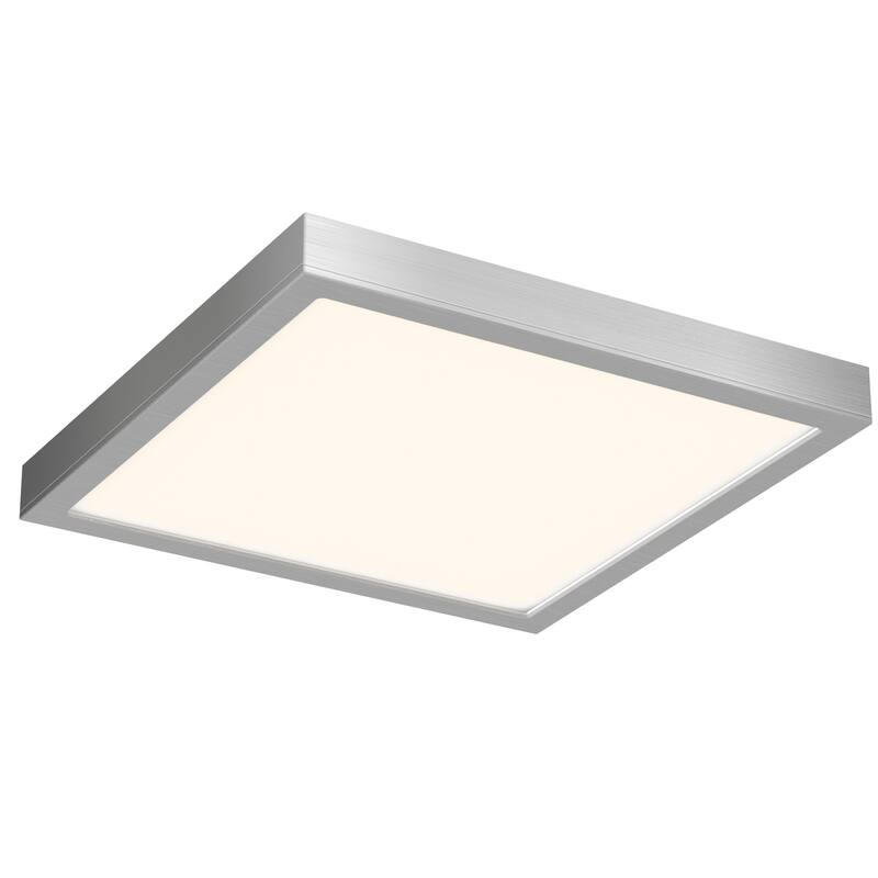 DALS Lighting Low Profile Square CCT LED Flushmount - 14 Inch