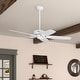 preview thumbnail 1 of 26, Hunter 52" Builder Elite Ceiling Fan w/Pull Chains - Traditional, Casual, Transitional Snow White