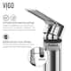VIGO Davidson Single Hole Bathroom Faucet