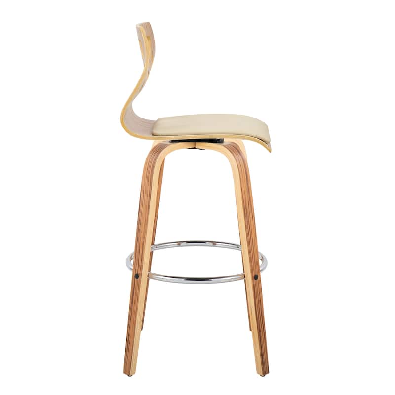 Folia 30" Fixed-Height Barstool - Set of 2