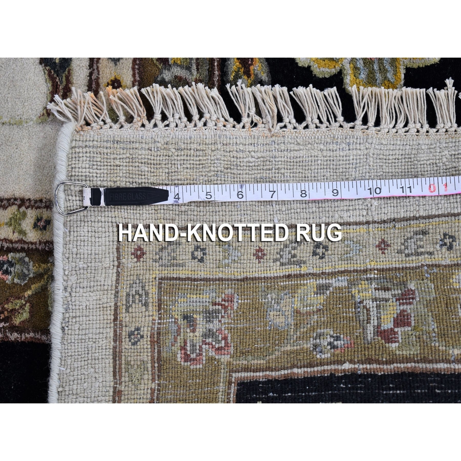 EORC SHT19IV Hand Knotted Wool Super Mahal Rug 4-Feet by 6-Feet Ivory EORC SHT19IV Hand Knotted Wool Super Mahal Rug 4-Feet by 6-Feet Ivory