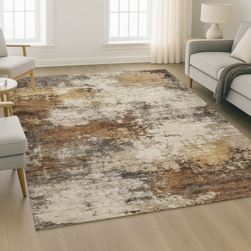 Premium Washable Super Soft Abstract Casual Mayfield Rug
