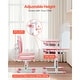 preview thumbnail 25 of 40, UIMOSO Kids Study Chair and Desk Set, Study Desk and Chair for Kids, Adjustable Height Kids Study Desk with Chair