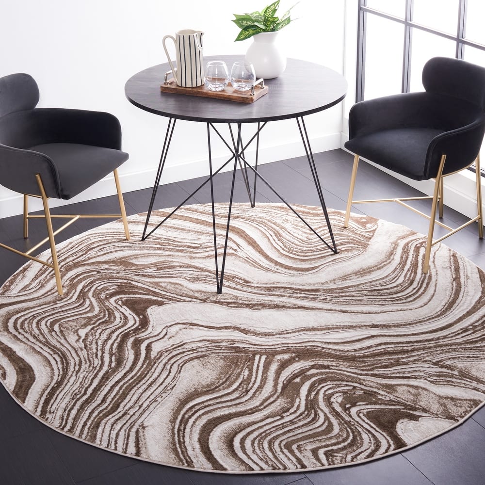 SAFAVIEH Meadow Marjolein Modern Abstract Rug